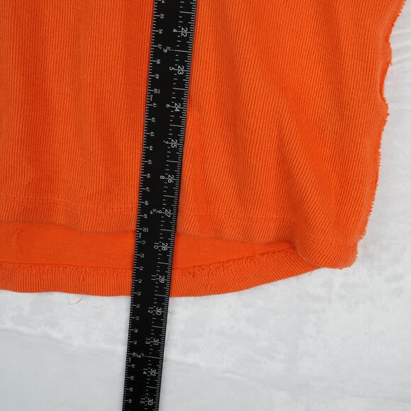 Philadelphia Flyers Shirt Mens L Orange Long Sleeve CCM NHL Sportswear Athletic - Picture 10 of 10